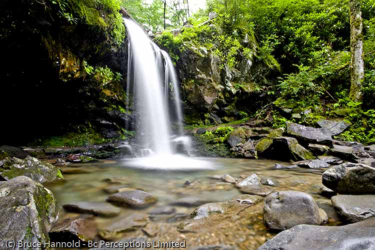 MORNING AT GROTTO FALLS 1
